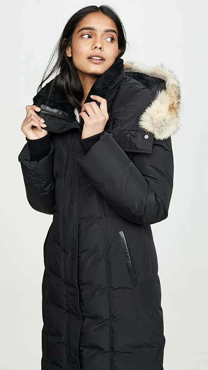 Mackage Jada Down Jacket - Women's RARE WHITE FUR XL