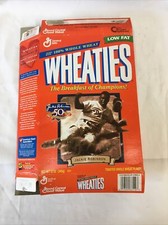 Jackie ROBINSON BROOKLYN DODGERS 50th ANNIVERSARY WHEATIES CEREAL FLAT BOX 1998G