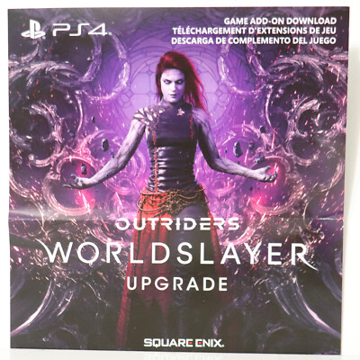 Outriders Worldslayer Expansion DLC (Sony PlayStation 4 5) PS4 PS5