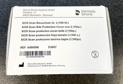 Xios Scan Bissschutz Größe 2, 100Stück