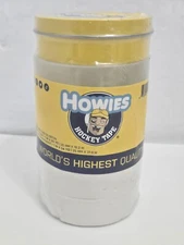 Howies Hockey Combo Pack 1 Stick Wax & Tape 2 White 1" x 20 yd 3 Clear 1" x 24 y