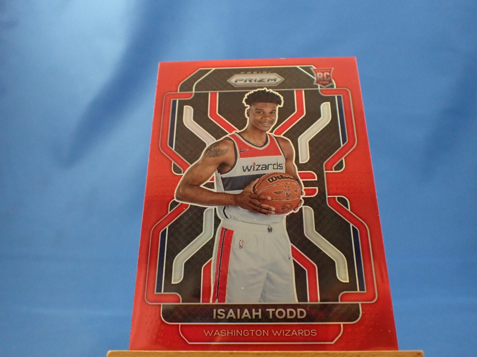 Isaiah Todd Prizm 2021-22 RC Rookie #299 Red Prizm /299