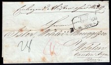 Altdeutschland Hamburg, 1839, Brief