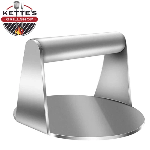 Burgerpresse / Burgersmasher aus Edelstahl