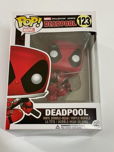 Deadpool (Leaping) Funko Pop Marvel 123