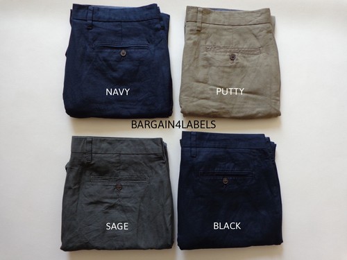 Mens Ex M\u0026S Regular Fit Linen Blend 