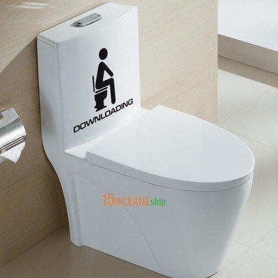 Self Adhesive Waterproof Toilet Seat Wall Sticker Decor Decal Mural Decoration Self Adhesive Waterproof Toilet Seat Wall Sticker Decor Decal Mural Decoration