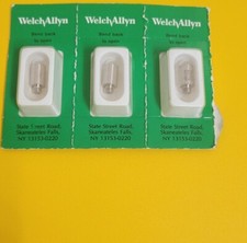 Lot of 3 Welch Allyn 3.5V Replacement Lamp for Welch Allyn 03700-U