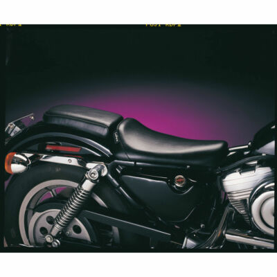 Le Pera LG-006 Smooth Black Bare Bones Driver Solo Seat w/Gel