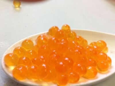 Loose Coho Salmon Eggs