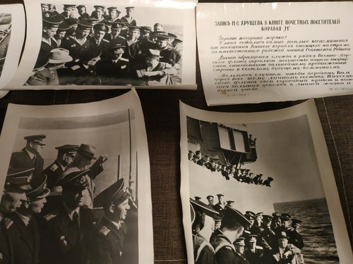 Rare fotografie di N. S. Krusciov. Vladivostok marinai dell'URSS 1959 - Foto 9 di 12