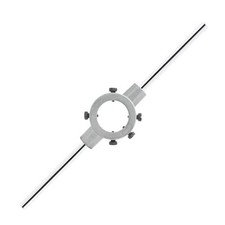 2.17 inch / 55mm Round Die Stock Handle Wrench Adjustable Die Wrench Handle H...