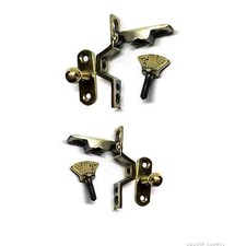SMALL swing 2.1/8" movement set 5.5cm left & right polished MIRROR FITTING