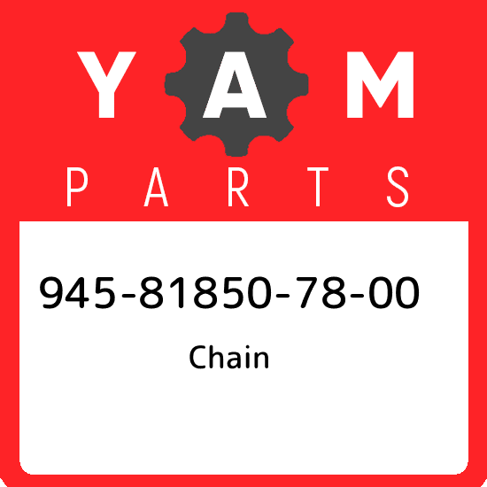 945-81850-78-00 Yamaha Chain 945818507800, New Genuine OEM Part | eBay