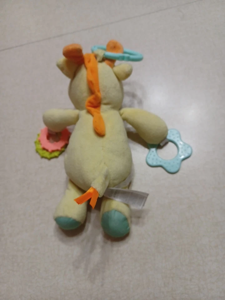 Child Of Mine Carter's Baby Plush Giraffe Teether Crinkle Comfort Lovey - Image 3 of 4