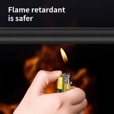 Nylon Cable Protectors Wrap Cover Pet Proof Cord Management System 2Meter Length