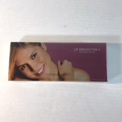 Victorias Secret Lip Service For 4 Coloring Kit For Lips New
