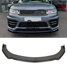For Range Rover Sport Gloss Black Front Bumper Lip Splitter Spoiler Body Kit