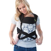 Bkids Baby Carrier Sash Mei Tai – Black & Grey Bkids Baby Carrier Sash Mei Tai – Black & Grey