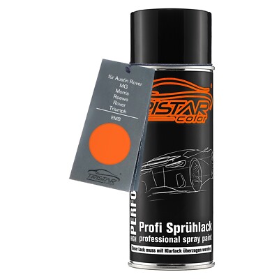 Autolack Spraydose für Austin Rover MG Morris Roewe Rover Triumph EMB Leb Orange