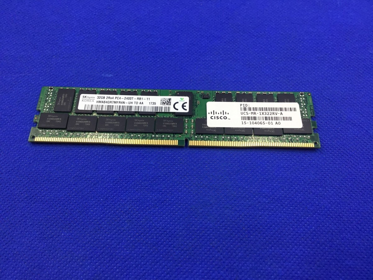 HYNIX HMA84GR7MFR4N-UH 32GB 2RX4 PC4-2400T DDR4 MEMORY UCS