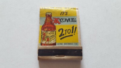 Matchbook Acme Beer & Ale Los Angeles missing some matches  p13 
