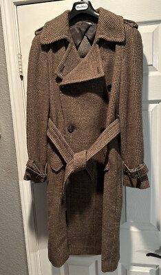 コート MAX MARA Women Coats 2421016045BARUFFA028 Brown Trench Coat Brown and Camel Woman | Max Mara