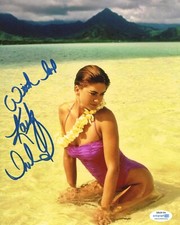 Kathy Ireland Swimsuit Model  Autographed Signed 8x10 Photo ACOA