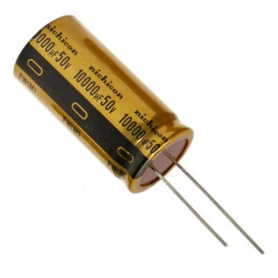 2pcs 50V 10000UF 50V 25x50mm Nichicon FW Gold Audio Electrolytic