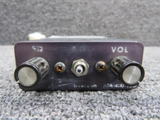 SPA-400 Sigtronics Panel Mounted Intercom (Black Case and Face Plate) (12-24V)