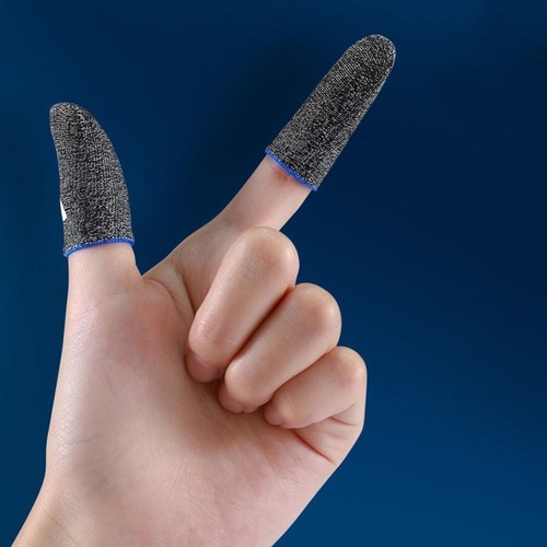 Sweatproof Breathable Finger Cots Anti-slip Touch Screen Game Fingertip Gloves - Picture 7 of 18