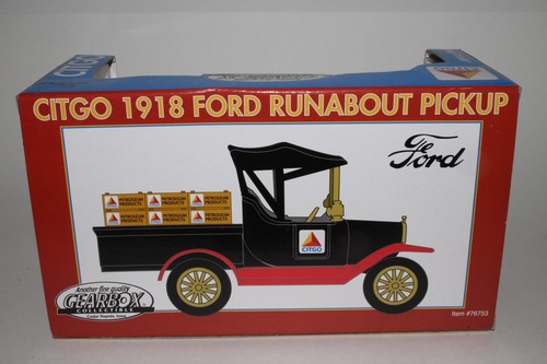 Gearbox 1918 Ford Citgo Gasoline Truck Bank, Boxed - Picture 3 of 7