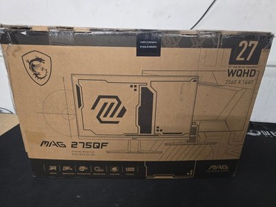 MSI MAG275QF MAG 275QF 27'' WQHD 180Hz Gaming Monitor (READ)
