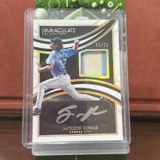 Jackson Kowar Immaculate Collection, Auto Patch 7/10