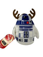 Hallmark itty bittys Star Wars R2D2 Reindeer Plush Toys for Tots NWT Holiday