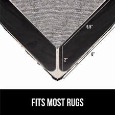 16 Pc Rug Gripper Pads Keep Area Rugs Corners from Curling, Reusable Double-S...