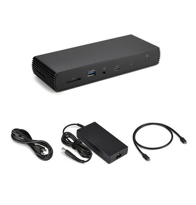 AMAZON BASICS THUNDERBOLT4/USB4 PRO DOCKING STATION, 2XTBT4, 1XHDMI2.1 - BLACK