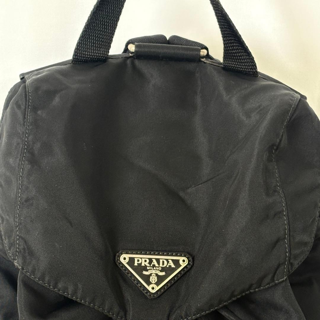 Excellent Condition Classic PRADA VELA Nylon Backpack with White Tag from japan thumbnail 10