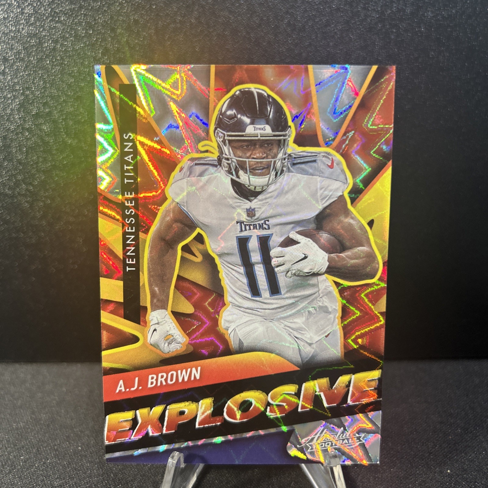 🔥AJ BROWN 2021 Panini Absolute EXPLOSIVE SP Case Hit #E37 Titans EAGLES RARE