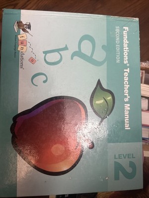 Fundations Teacher's Manual 2 Second Edition by Barbara Wilson 2012, Hardcover