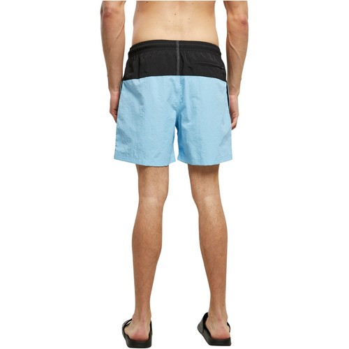UrbanClassics Badehose Swimshorts NEON Block Badeshort Freizeit Hose Swimwear - Picture 136 of 169