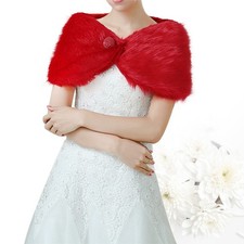 Shawl Wrap Wedding Dress Evening for Women Formal Beautiful Bride