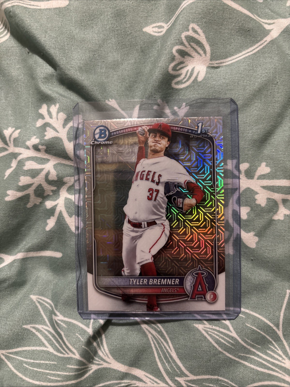 2025 Bowman Draft - Chrome Tyler Bremner #BDC-37 Mojo Refractor (RC)