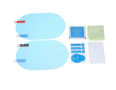 2x Antibeschlag Folie Set für Auto Aussenspiegel 135x95 Wasserdicht Schutzfolie