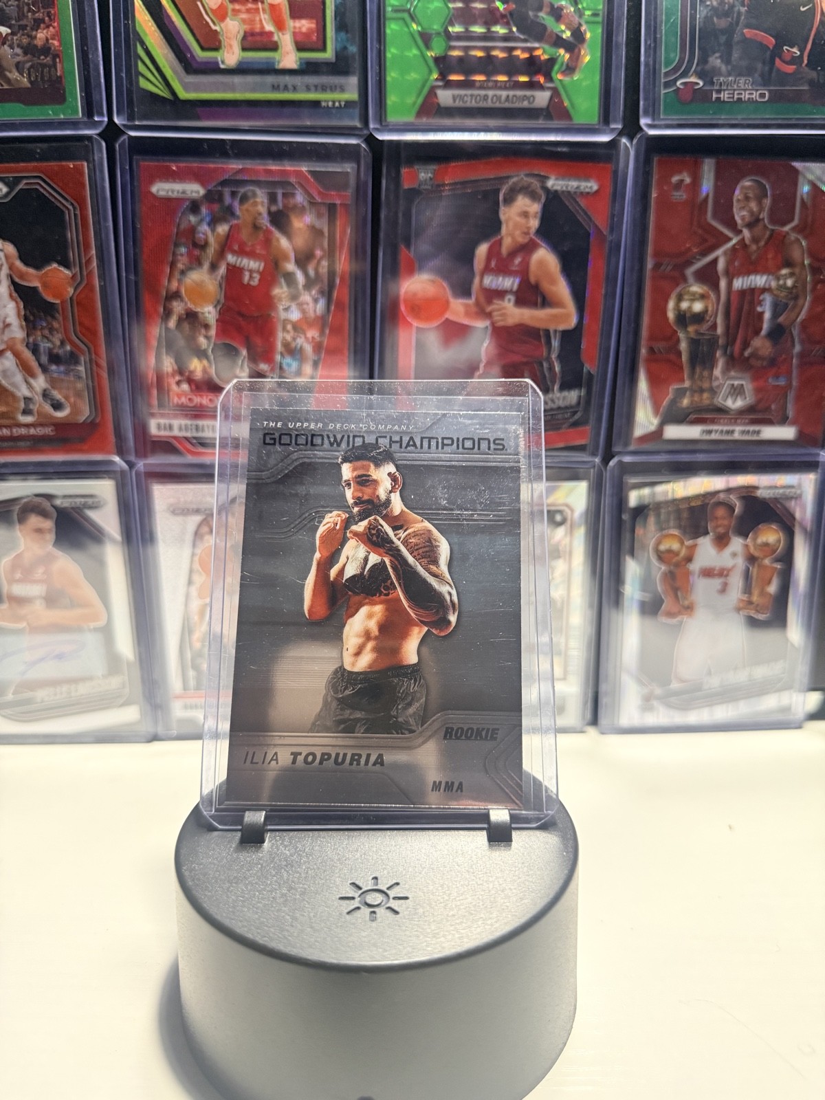 2023 Upper Deck Goodwin Champions - Platinum Ilia Topuria #P49 UFC (RC) Rookie
