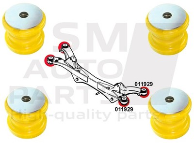 SPORT Unterfahrgestell Silentblock Set hinten für Alfa Romeo Brera (2005-2010)