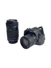 CANON SLR Digital Camera DSLR EOS Kiss X10 Double Zoom Kit DS126761 Used