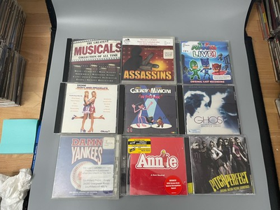 #ad #ad Lot Of Nine Movie Theme Songs Music Cast Recordings Soundtracks CD’s 1001g $28.49