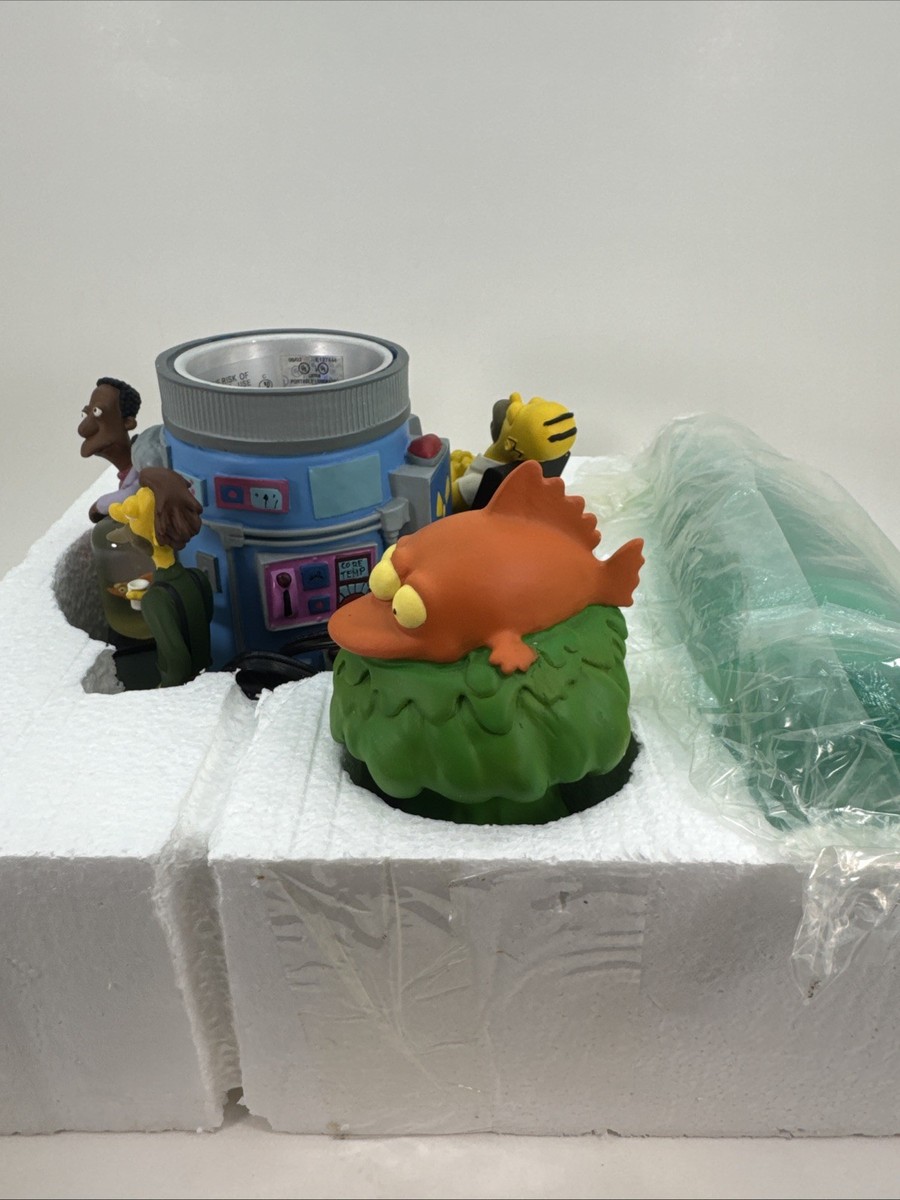 NECA The Simpsons MOTION LAVA LAMP Glow in The Dark Scene 2003