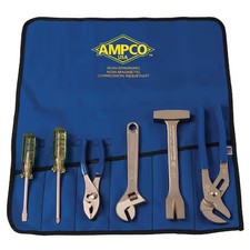 Ampco Safety Tools M-47 Hazmat Nonsparking Tool Set, 6 Pc.